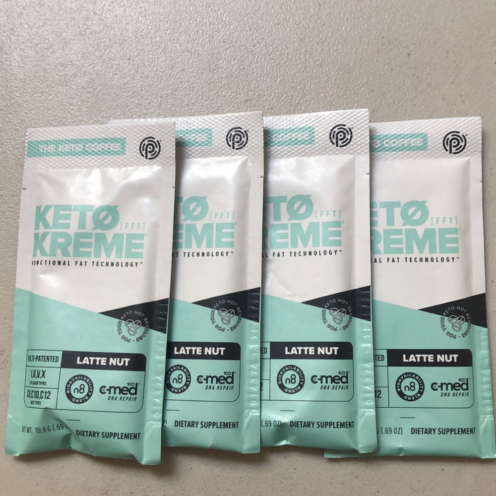 Keto kreme latte nut 4 for $25